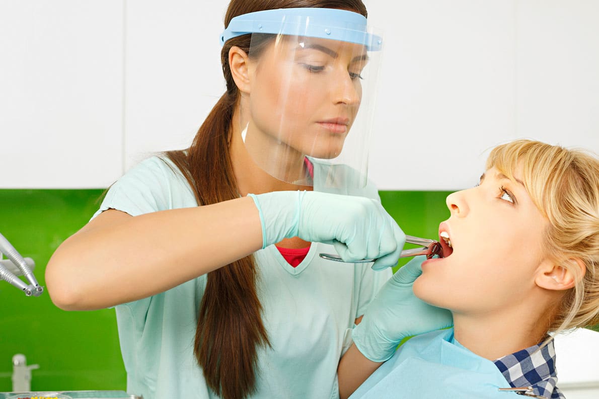 Patient Getting Extraction Image